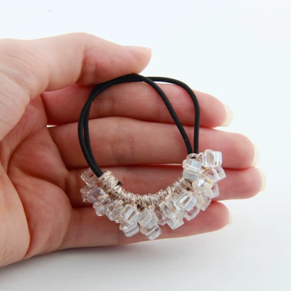 کش مو دخترانه مدل مربع