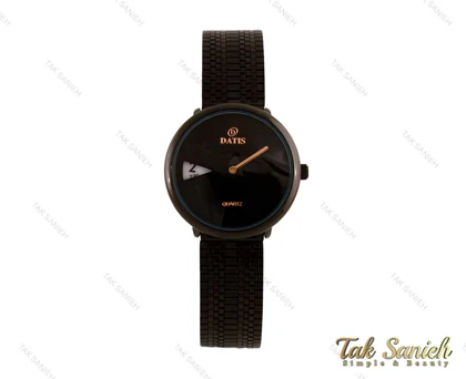 ساعت داتیس زنانه مشکی صفحه مهندسی Datis-3839-L
