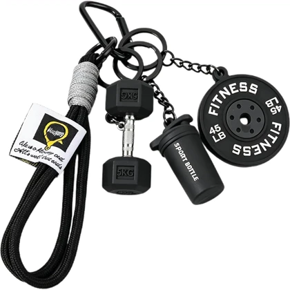 چارم بگ مدل Dumbbell Shaker Weight طرح وزنه، شیکر و دمبل