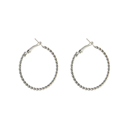 گوشواره زنانه مینمال حلقه