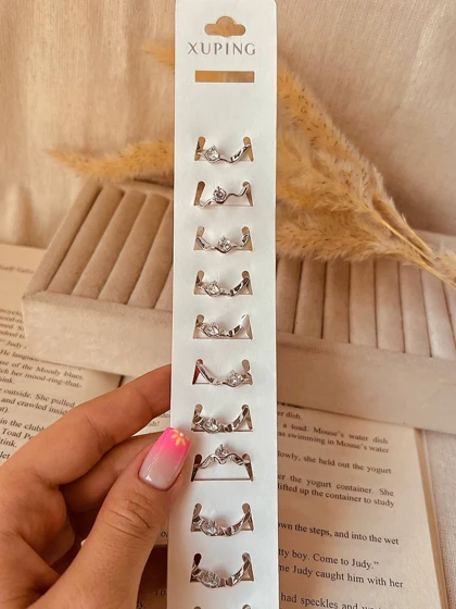 انگشتر موج نگین ژوپینگ M84