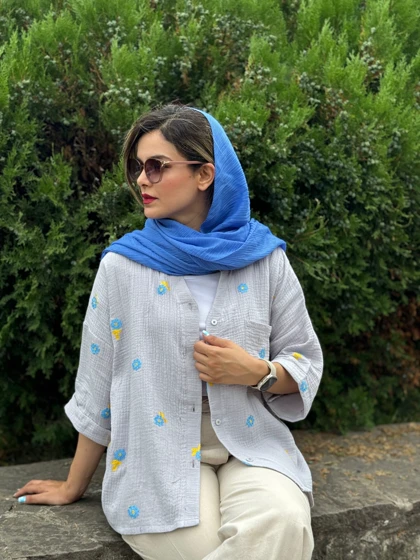 شومیز مانتویی تی تی