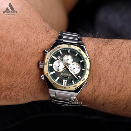 ساعت اسلازنجر صفحه سبز Slazenger SL.09.2340.2.05