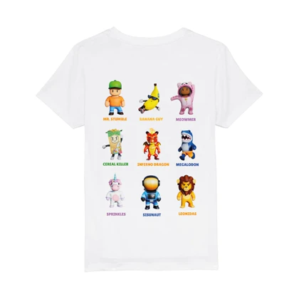 تیشرت Stumble Guys طرح Captain Noheart کد 256016