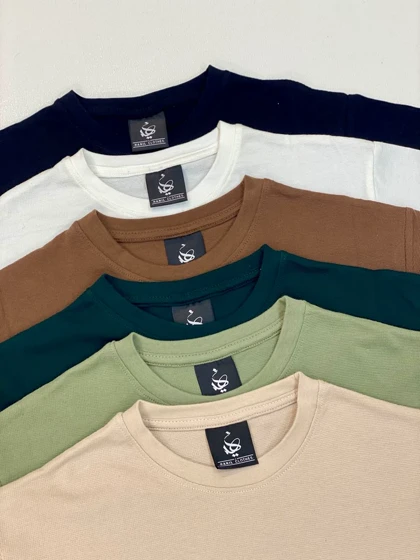 تیشرت کراپ بیسکویتی40104 هانیل