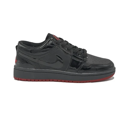 کتانی اسپرت مردانه مدل نایک جردن1 Nike Jordan رنگ مشکی قرمز