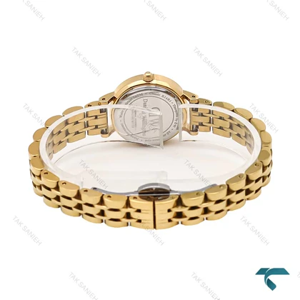 ساعت زنانه دنیل ولینگتون مینی گرد طلایی صفجه سبز Daniel-7040-L