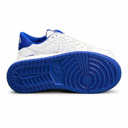 کفش کتانی مردانه و زنانه مدل نایکی ترویس سفید آبی Nike travis