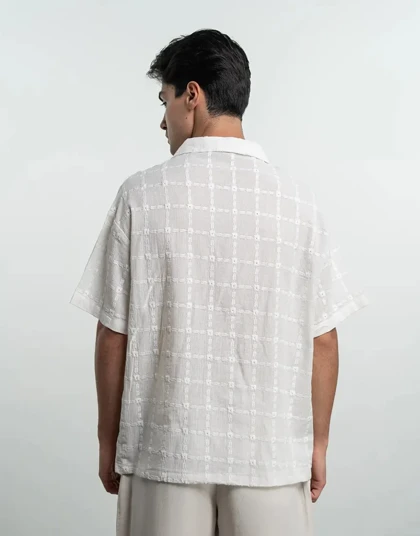 آستین کوتاه گلدوزی مربع