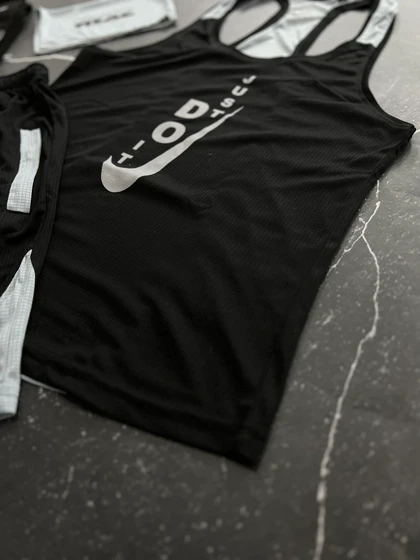 ست رکابی و شلوارک و جوراب و اسکارف نایکی کد E160