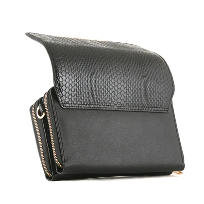 کیف دوشی زنانه چرم یلسان مدل لیندا کد106-MRV