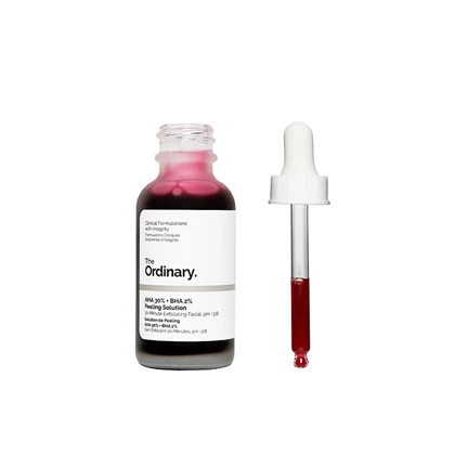 سرم پوست لایه بردار مدل AHA 30% و BHA 2 برند اوردینری Ordinary