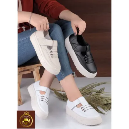 ونس کتانی چسبی طبی زنانه S 18