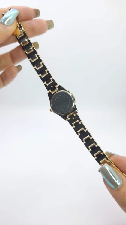 ساعت مچی زنانه مجلسی EHHE نگین‌دار با موتور کوارتز