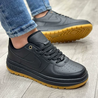 کفش کتانی اسپرت مردانه رنگ مشکی مدل نایک NIKE AIR FORCE