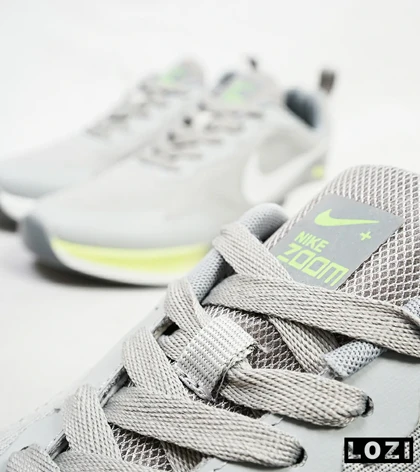 کفش کتانی مردانه و زنانه طوسی Nike air zoom