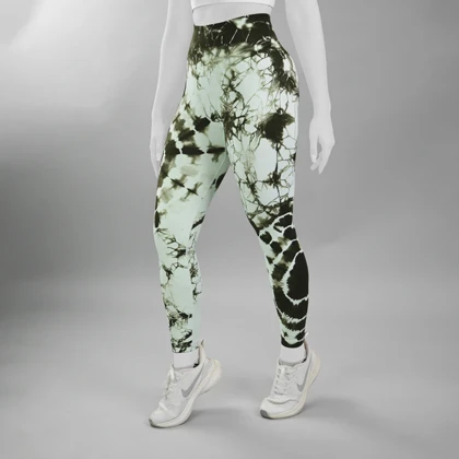 لگ سیملس ورزشی زنانه مدل G0017 سبز آدامسی