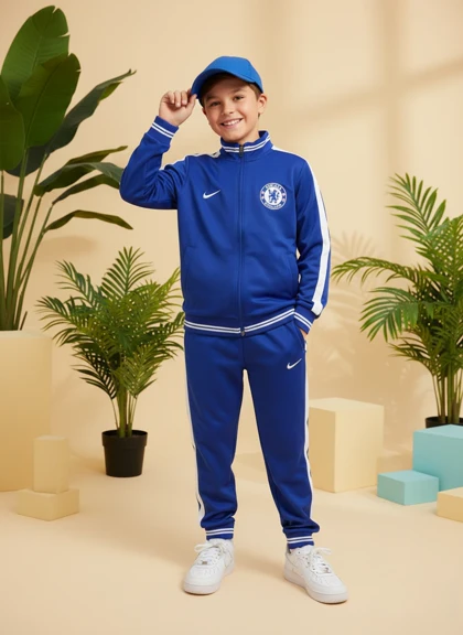 سویشرت شلوار ورزشی پسرانه طرح چلسی