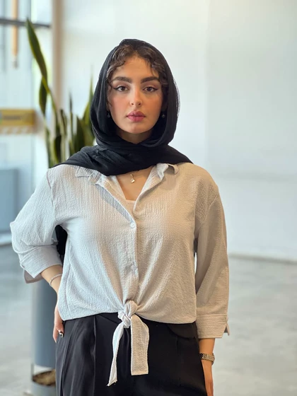 شومیز صنم گره‌ای