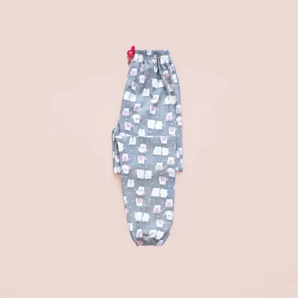 شلوار راحتی طرح گربه