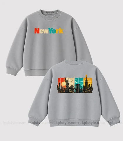 دورس باکسی یونیسکس طرح NEW YORK کد 1594