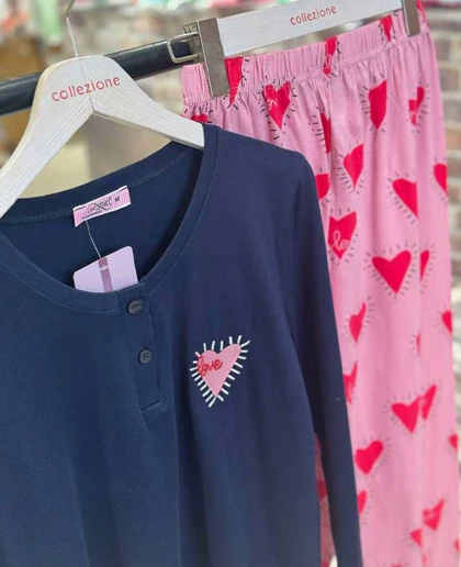 بلوز شلوار نرمال سکسن کد40258