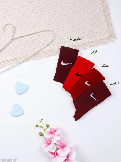 جوراب ساق‌دار کش انگلیسی نایک nike کد 1001