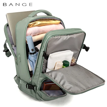 کیف مسافرتی کوله پشتی لپ تاپ 17اینچ اورجینال بنج BANGE 1800