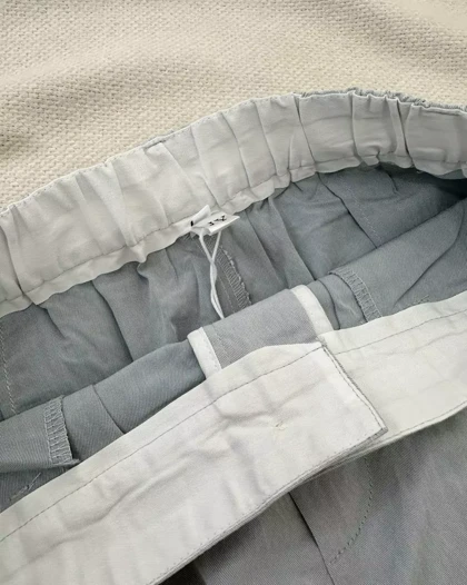 شلوار دامنی جین کاغذی کد 5433