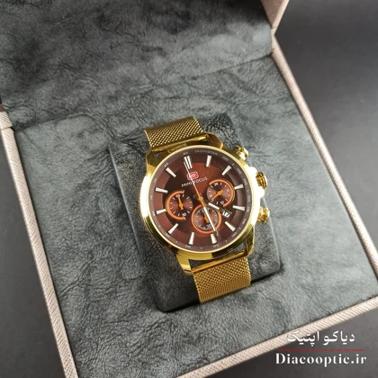 ساعت مچی مردانه اورجینال موتور ژاپن برند مینی فوکوس سه موتور مدل Mf0142G.03 بند حصیری