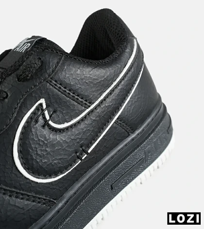 کفش کتانی بزرگ پا مشکی NIKE AIR FORCE مدل 7659