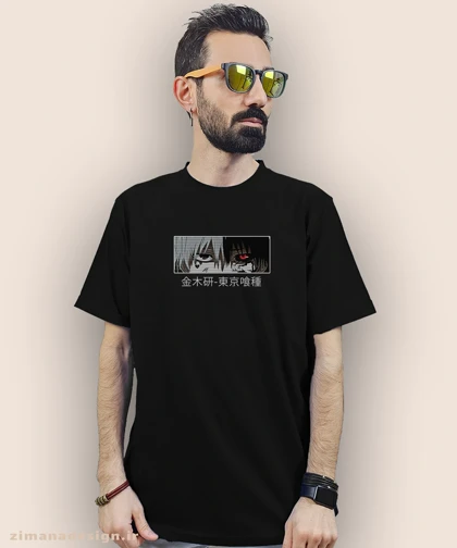 تیشرت مردانه و زنانه طرح توکیو غول شخصیت کانکی کد 955