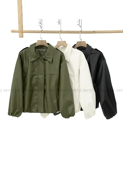 بامبر چرم پایین کش کد1004823