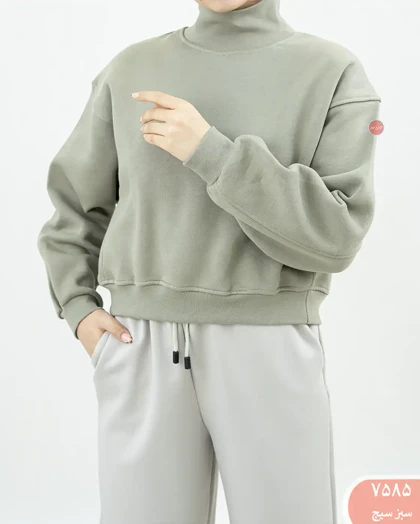 دورس کراپ یقه ایستاده 7585