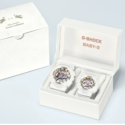 ست ساعت های مچی G-Shock و BABY-G مدل CASIO-LOV-20A-7A