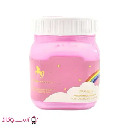کره بدن کاسه ای بیوآکوا مدل یونیکورن وزن 300 گرم