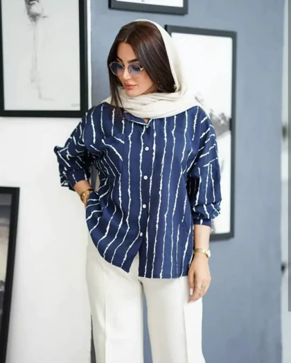شومیز مانتویی بوگاتی