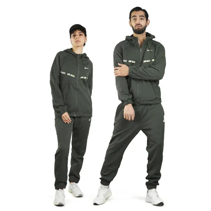 ست سویشرت و شلوار اسپرت نایک مدل AirMax-88002 سبز تیره