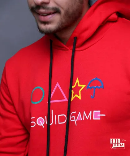 هودی طرح squid game