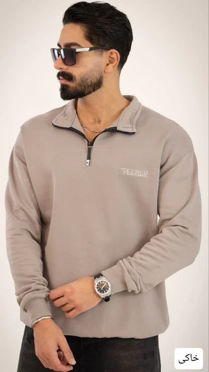 دورس مردانه نیم زیپ رایان_کد4567