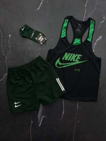 پکیج کد E510 شامل رکابی + شلوارک + جوراب با 5 رنگ خفن 🤩