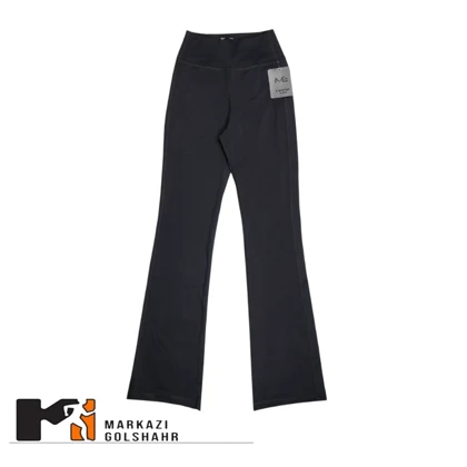 شلوار بوت کات ورزشی زنانه ملانژ کد 30320