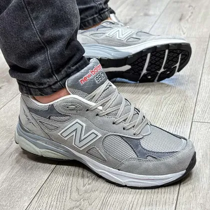 کفش و کتانی مردانه مدل نیوبالانس NEWBALNANCE_990 رنگ طوسی