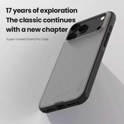 قاب گوشی آیفون 17 پرو نیلکین Nillkin Super Frosted Shield Pro