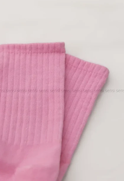 جوراب ساده رنگی ساق‌دار کد1004928