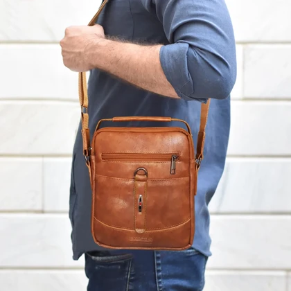 کیف رودوشی چرمی گوگانا مدل GOOGANA - GOOG920