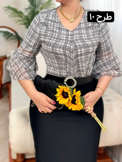 شومیز حریر تارا 2080