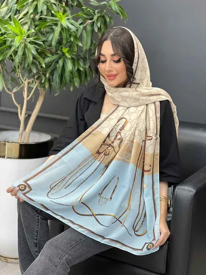 شال طرح گوچی