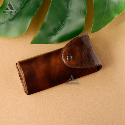 کیف عینک چرمی Glasses Case 03