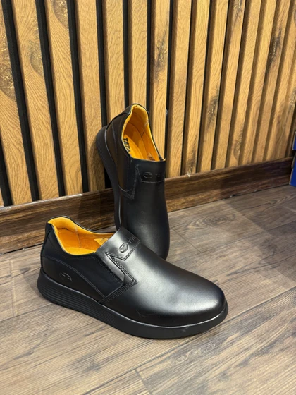 کفش مردانه چرم طبیعی مدل کشی